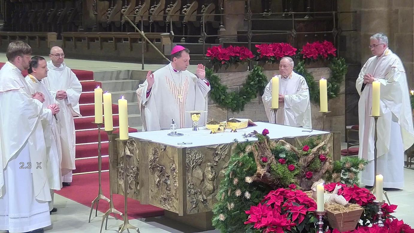 Christmette mit Weihbischof Gössl